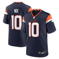 Youth Bo Nix Denver Broncos Nike Alternate Game Jersey -  Navy/White