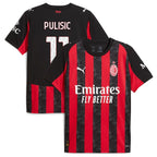 Christian Pulisic AC Milan Puma 2025/26 Home Replica Player Jersey - Red