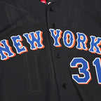 Mike Piazza New York Mets Cooperstown Collection 2000 Batting Practice Jersey - Black