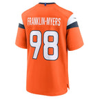 John Franklin-Myers Denver Broncos Nike Team Game Jersey -  Orange