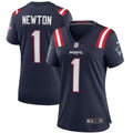 Cam Newton New England Patriots Nike Women's Game Jersey - Navy/Red