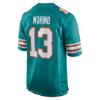 Dan Marino Miami Dolphins Nike Retired Player Jersey - Aqua/White