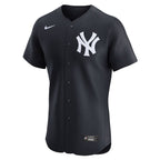 Aaron Judge New York Yankees Nike Alternate 2 Elite Jersey - Navy/White
