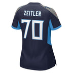 Kevin Zeitler Tennessee Titans Nike Women's Team Game Jersey -  Navy