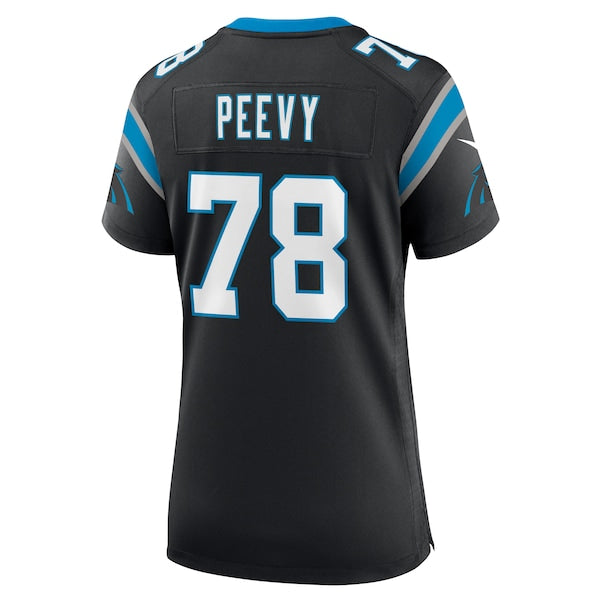 Jayden Peevy Carolina Panthers Nike Women's  Game Jersey -  Black