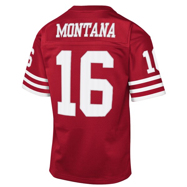 Joe Montana San Francisco 49ers 1990 Throwback Fashion Jersey - Scarlet