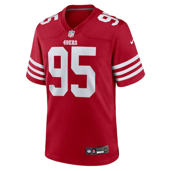 Alfred Collins San Francisco 49ers Nike Team Game Jersey -  Scarlet