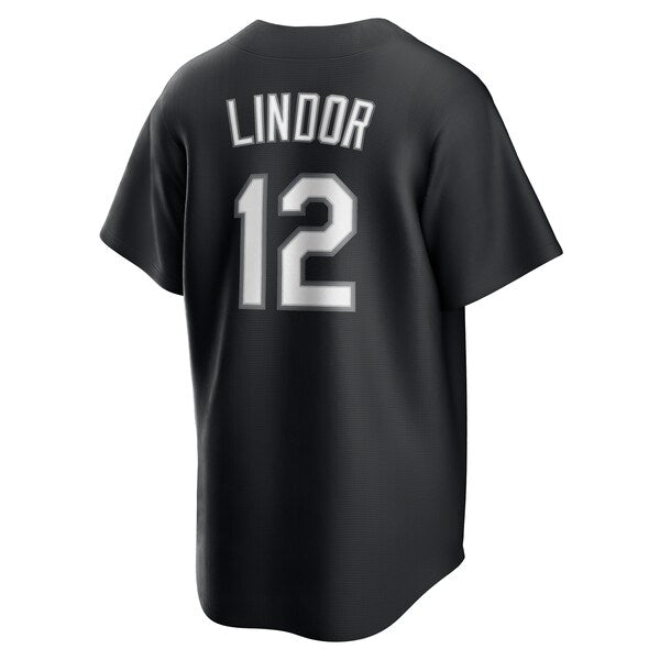 Francisco Lindor New York Mets Nike  Replica Player Jersey - Black