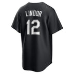 Francisco Lindor New York Mets Nike  Replica Player Jersey - Black