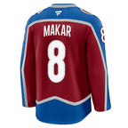 Cale Makar Colorado Avalanche  Home Premium Jersey - Burgundy/Navy/White