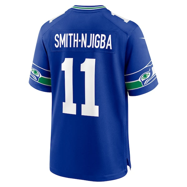 Jaxon Smith-Njigba Seattle Seahawks Nike Alternate 50th Season Game Jersey - Royal/College Navy