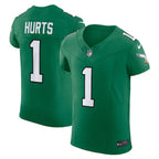 Jalen Hurts Philadelphia Eagles Nike Alternate Vapor F.U.S.E. Elite Jersey - Kelly Green