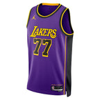 Luka Dončić Los Angeles Lakers Jordan Brand Statement Edition Swingman Jersey - Purple