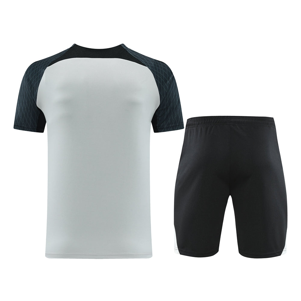 Nike Short Sleeve Training Jersey Set-ND07- White/Grey