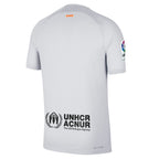 Barcelona Nike 2022/23 Third Vapor Match Authentic Blank Jersey - Gray