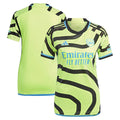 Arsenal adidas Women's 2023/24 Away Replica Jersey - Yellow
