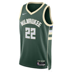 Khris Middleton Milwaukee Bucks Nike Unisex Swingman Jersey - Icon Edition - Hunter Green