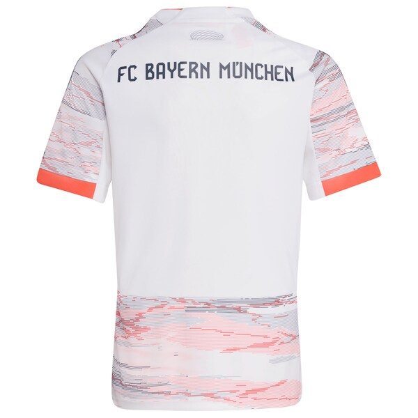 Bayern Munich adidas Youth 2025/26 Away Replica Jersey - White