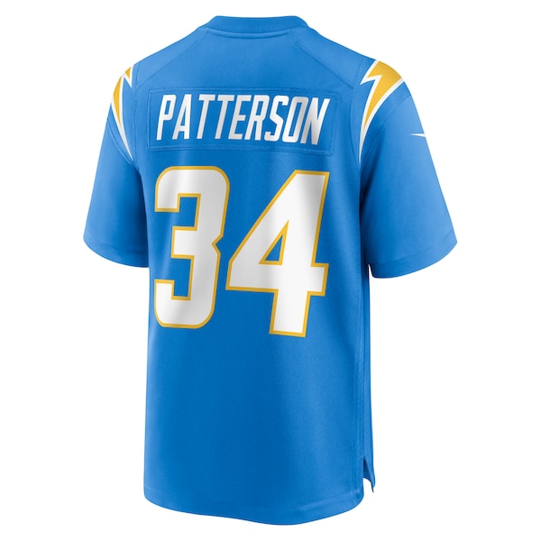 Jaret Patterson Los Angeles Chargers Nike Team Game Jersey -  Powder Blue