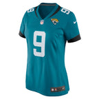 Logan Cooke Jacksonville Jaguars Nike Women's Game Jersey - Teal/Black