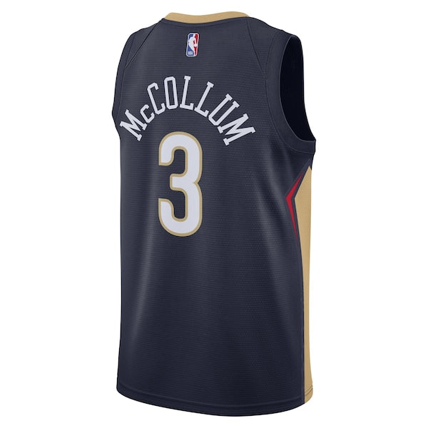 C.J. McCollum New Orleans Pelicans Nike Swingman Jersey - Icon Edition - Navy