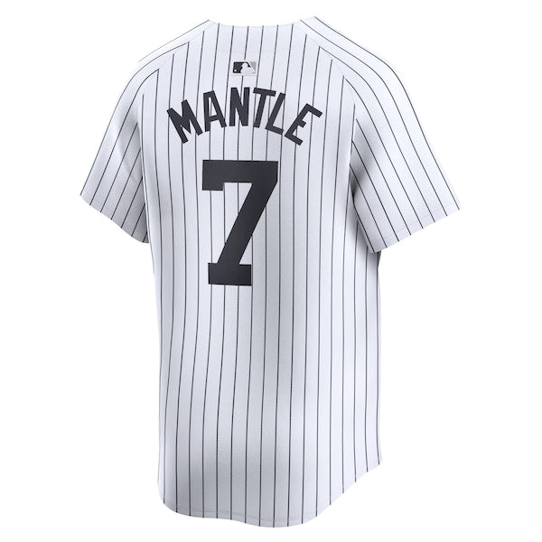 Mickey Mantle New York Yankees Nike Home Limited Player Jersey - White