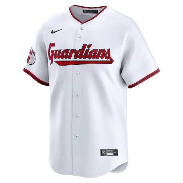 Jose Ramirez Cleveland Guardians Nike Home Limited Jersey - White/Red
