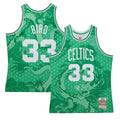 Larry Bird Boston Celtics 1985/86 Hardwood Classics Asian Heritage 6.0 Swingman Throwback Player Jersey - Kelly Green