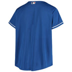 Los Angeles Dodgers Women's Plus Size Sanitized Replica Team Jersey - Royal