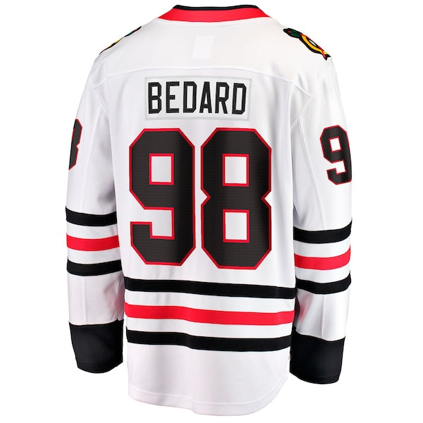 Connor Bedard Chicago Blackhawks  Breakaway Jersey - White