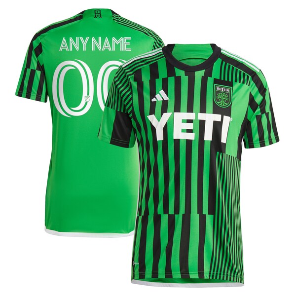 Austin FC adidas 2024 Las Voces Kit Replica Custom Jersey - Green