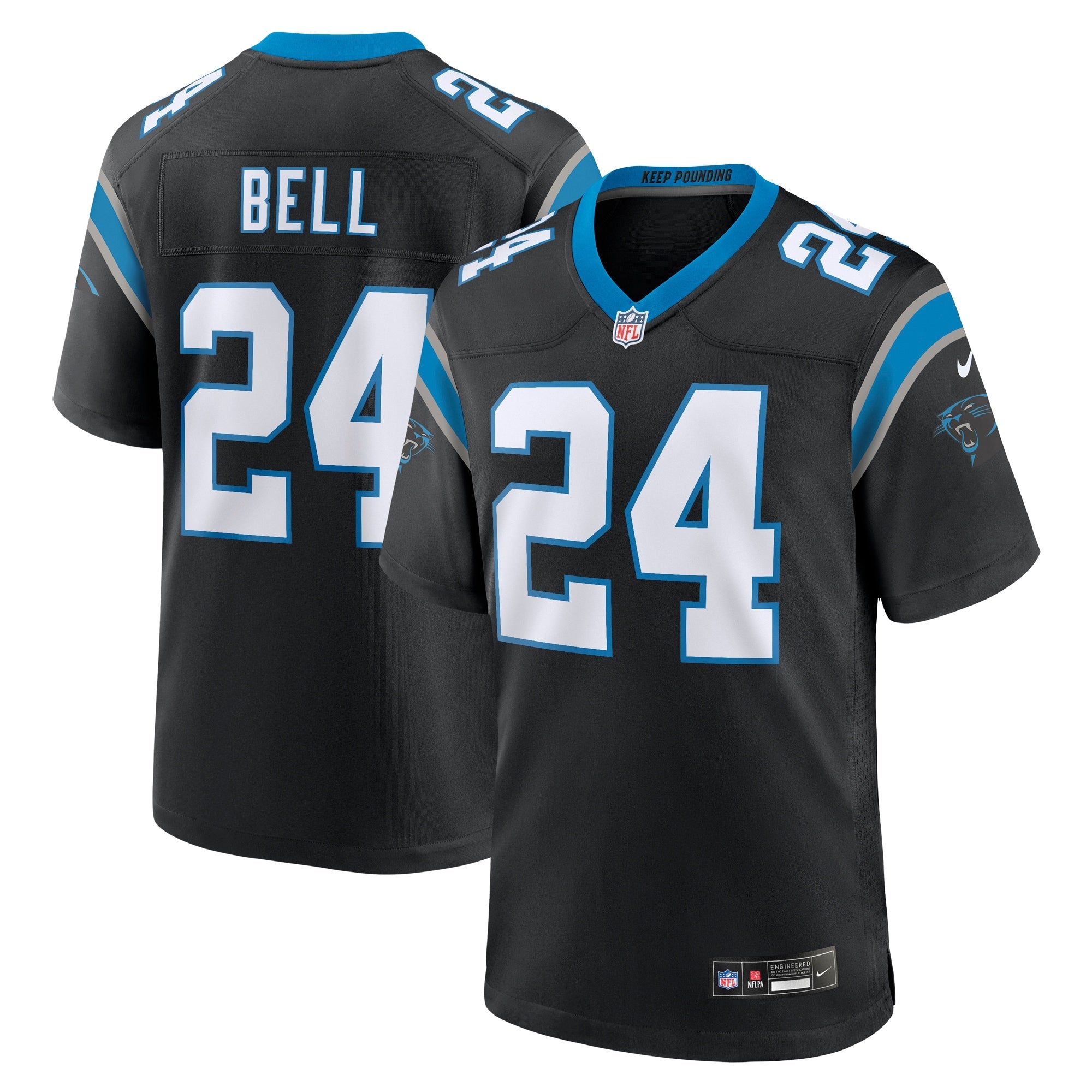 Vonn Bell Carolina Panthers Nike Alternate Game Jersey - Blue/Black
