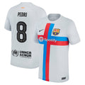 Pedri Barcelona Nike 2022/23 Third Breathe Stadium Replica Player Jersey - Gray