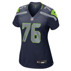 Grey Zabel Seattle Seahawks Nike Women's Team Game Jersey -  College Navy