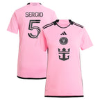 Sergio Busquets Inter Miami CF adidas Women's 2024 2getherness Replica Player Jersey - Pink