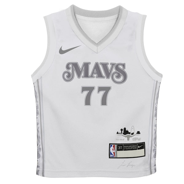 Luka Dončić Dallas Mavericks Nike Preschool 2024/25 Swingman Player Jersey -  City Edition - White