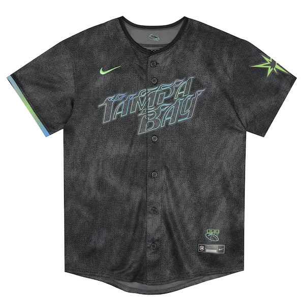 Randy Arozarena Tampa Bay Rays Nike Preschool 2024 City Connect Limited Player Jersey - Charcoal