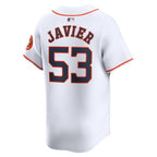 Cristian Javier Houston Astros Nike Home Limited Player Jersey - White