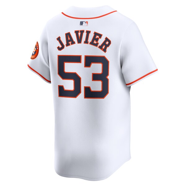 Cristian Javier Houston Astros Nike Home Limited Player Jersey - White