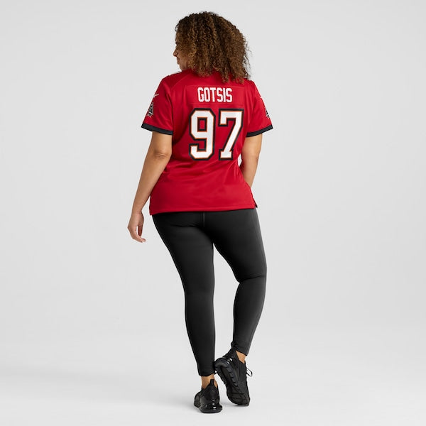 Adam Gotsis Tampa Bay Buccaneers Nike Women's Team Game Jersey -  Red