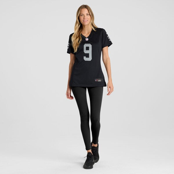 Tyree Wilson Las Vegas Raiders Nike Women's  Game Jersey -  Black