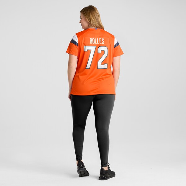 Garett Bolles Denver Broncos Nike Women's Team Game Jersey -  Orange
