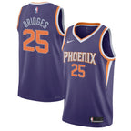 Mikal Bridges Phoenix Suns Nike Youth Swingman Jersey - Icon Edition - Purple/White