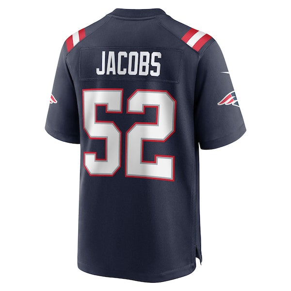 Curtis Jacobs New England Patriots Nike  Game Jersey -  Navy