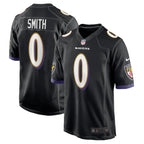 Roquan Smith Baltimore Ravens Nike Team Game Jersey - Black/Purple/White