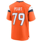 Matt Peart Denver Broncos Nike Team Game Jersey -  Orange