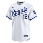 Nick Loftin Kansas City Royals Nike Home Limited Player Jersey - White