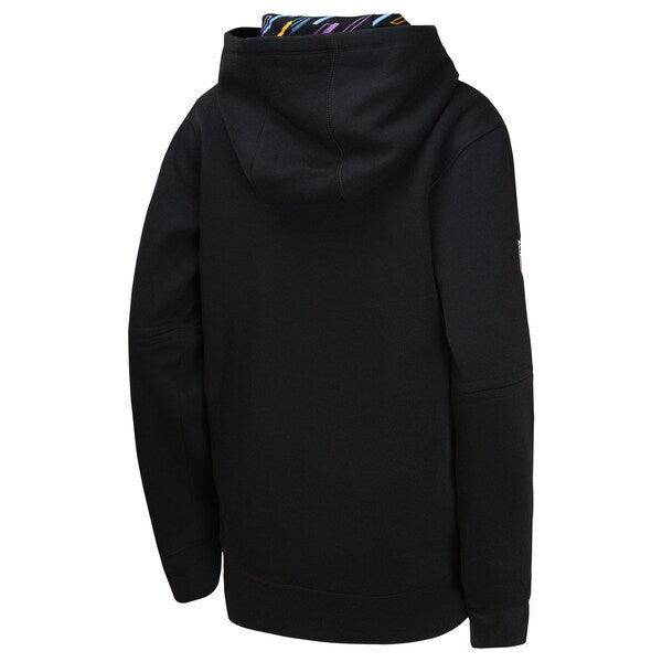 Kansas City Chiefs Nike Youth 2024 NFL Crucial Catch Pullover Hoodie - Black