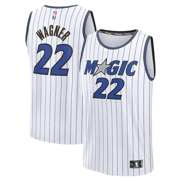 Franz Wagner Orlando Magic  Youth Fast Break Replica Player Jersey - Association Edition - White