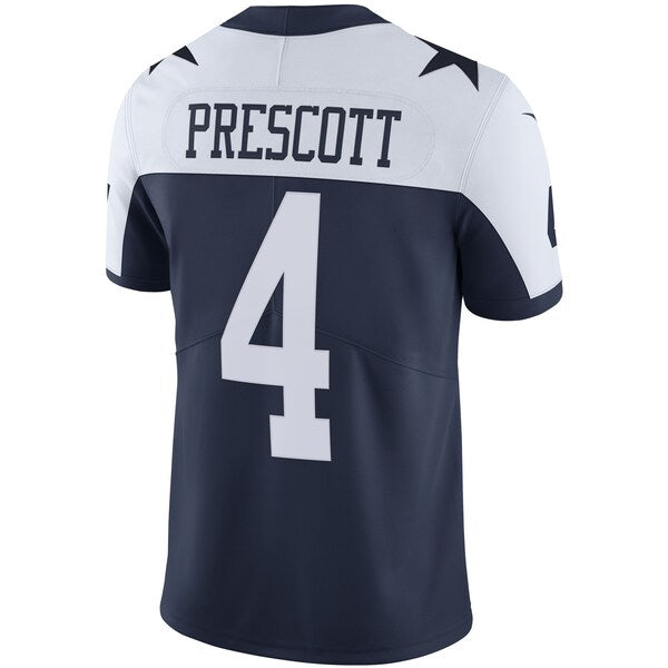 Dak Prescott Dallas Cowboys Nike Alternate Vapor Limited Jersey - Navy/White